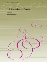 ジャズ・ロック・デュエット・14曲集 (サックスニ重奏)【14 Jazz-Rock Duets】