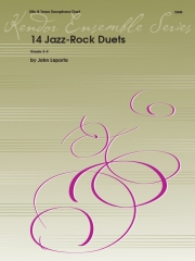 ジャズ・ロック・デュエット・14曲集 (サックスニ重奏)【14 Jazz-Rock Duets】