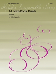 ジャズ・ロック・デュエット・14曲集 (サックスニ重奏)【14 Jazz-Rock Duets】