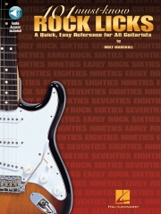 ロック・リックス（ウォルフ・マーシャル）（ギター）【101 Must-Know Rock Licks】