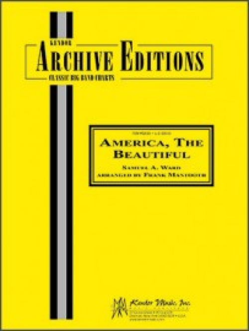 アメリカ・ザ・ビューティフル（フランク・マントゥース編曲）（スコアのみ）【America, The Beautiful】