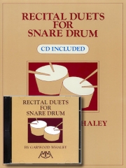 スネアドラマーの為のリサイタル・デュエット（ガウッド・ホエリー）（スネアドラム二重奏）【Recital Duets for Snare Drum】