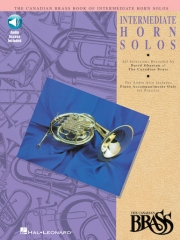 カナディアン・ブラス・ホルン中級ソロ集（ホルン+ピアノ）【Canadian Brass Book Of Intermediate Horn Solos】