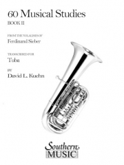 音楽的な60の練習曲集・Book.2（ジュゼッペ・コンコーネ）（テューバ）【60 Musical Studies, Book 2】
