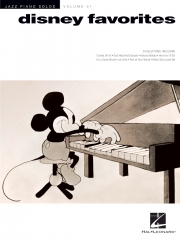 ディズニー・フェイバリット曲集（ピアノ）【Disney Favorites (Jazz Piano Solos Series Volume 51)】