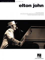 エルトン・ジョン曲集（ピアノ）【Elton John(Jazz Piano Solos Series Volume 29)】