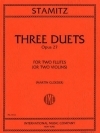 3つのデュエット・Op.27（カール・シュターミッツ） (ヴァイオリンニ重奏)【Three Duets, Opus 27】