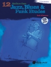 ジャズ、ブルース＆ファンクのための12の初中級練習曲集（ボブ・ミンツァー）（テナーサックス）【12 Medium-Easy Jazz, Blues & Funk Etudes】