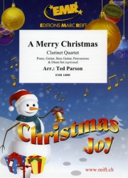 ウィ・ウィッシュ・ユー・ア・メリークリスマス (クラリネット四重奏)【A Merry Christmas】