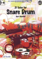 スネアドラムのための21のソロ（ゲルト・バンホフ）【21 Solos For Snare Drum】