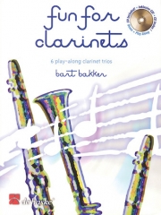 ファン・フォー・クラリネット（バート・ベイカー）  (クラリネット三重奏)【Fun for Clarinets】