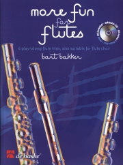モア・ファン・フォー・フルート（バート・ベイカー）  (フルート三重奏)【More Fun for Flutes】