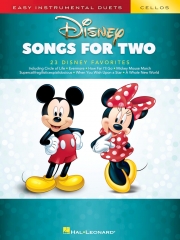 チェロのためのやさしいディズニー・デュエット曲集（チェロ二重奏）【Disney Songs for Two Cellos】