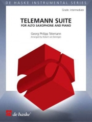 テレマン組曲（アルトサックス+ピアノ）【Telemann Suite】
