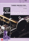 クラリネットのための3つの小品（ヤン・ゼクハース）（クラリネット+ピアノ）【3 Pieces For Clarinet】