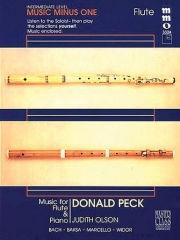 中級者用フルート・ソロ曲集・Vol.2（ドナルド・ペック）（フルート）【Intermediate Flute Solos, Volume 2】