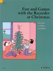 リコーダーでクリスマス (リコーダー二～三重奏)【Fun and Games with the Recorder at Christmas】