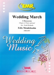 結婚行進曲（フェリックス・メンデルスゾーン）（バスーン四重奏）【Wedding March】