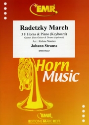 ラデツキー行進曲（ヨハン・シュトラウス1世）（ホルン三重奏+ピアノ）【Radetzky March】