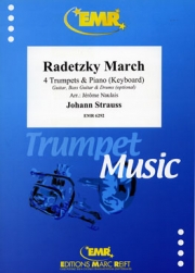 ラデツキー行進曲（ヨハン・シュトラウス1世）（トランペット四重奏+ピアノ）【Radetzky March】