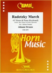 ラデツキー行進曲（ヨハン・シュトラウス1世）（ホルン四重奏+ピアノ）【Radetzky March】