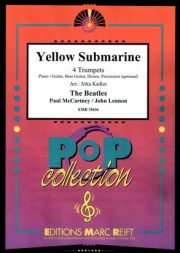 イエロー・サブマリン  (ビートルズ）（トランペット四重奏）【Yellow Submarine】