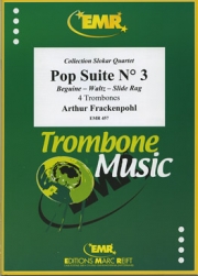 ポップ組曲・No.3  (アーサー・フラッケンポール）（トロンボーン四重奏）【Pop Suite No.3】