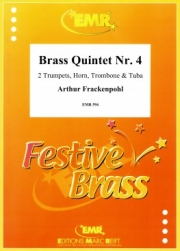 金管五重奏曲・No.4（アーサー・フラッケンポール）（金管五重奏）【Brass Quintet No. 4】