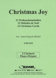 32のクリスマスキャロル（クラリネット二重奏+ピアノ）【32 Weihnachtsmelodien / Christmas】