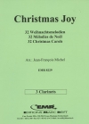 32のクリスマスキャロル（クラリネット三重奏）【32 Weihnachtsmelodien / Christmas】
