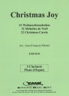 32のクリスマスキャロル（クラリネット三重奏+ピアノ）【32 Weihnachtsmelodien / Christmas】