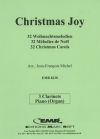 32のクリスマスキャロル（クラリネット三重奏+ピアノ）【32 Weihnachtsmelodien / Christmas】