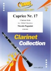 カプリス・No.17（ニコロ・パガニーニ)（クラリネット）【Caprice No. 17】