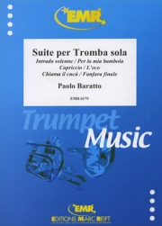 トランペットのための組曲（パオロ・バラット）（トランペット）【Suite per Tromba sola】