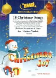クリスマス・ソング・18曲集（バリトンサックス+ピアノ）【18 Christmas Songs】