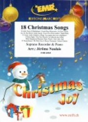 クリスマス・ソング・18曲集（ソプラノリコーダー+ピアノ）【18 Christmas Songs】