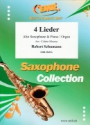 4つの歌曲（ロベルト・シューマン）（アルトサックス+ピアノ）【4 Lieder】