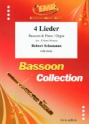 ４つの歌曲（ロベルト・シューマン）（バスーン+ピアノ）【4 Lieder】