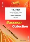 ４つの歌曲（ロベルト・シューマン）（バスーン+ピアノ）【4 Lieder】