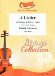 ４つの歌曲（ロベルト・シューマン）（ストリングベース+ピアノ）【4 Lieder】
