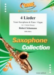 ４つの歌曲（ロベルト・シューマン）（テナーサックス+ピアノ）【4 Lieder】