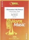 3つのルーマニア民族舞曲（ベラ・バルトーク）（ホルン+ピアノ）【3 Romanian Folk Dances】