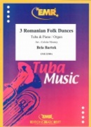 3つのルーマニア民族舞曲（ベラ・バルトーク）（テューバ+ピアノ）【3 Romanian Folk Dances】