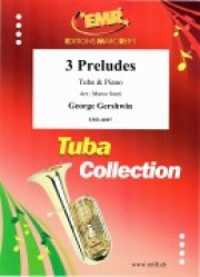 3つの前奏曲（ジョージ・ガーシュウィン）（テューバ+ピアノ）【3 Preludes】