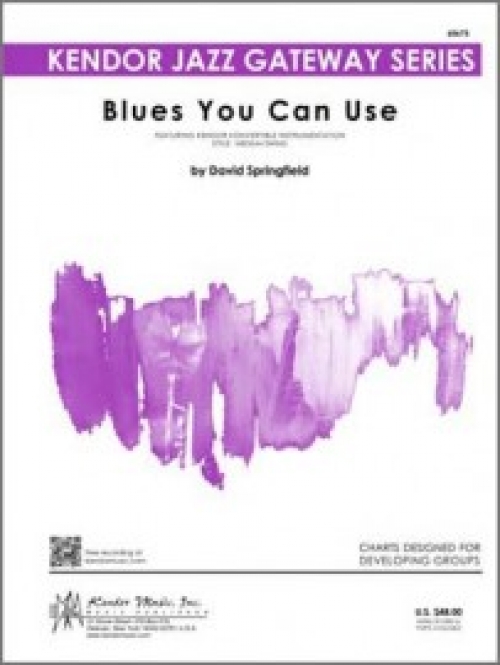 ブルース・ユー・キャン・ユース（デイヴィッド・スプリングフィールド）（スコアのみ）【Blues You Can Use】