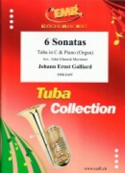 6つのソナタ（ジョン・エルンスト・ガリアルド）（テューバ+ピアノ）【6 Sonatas】