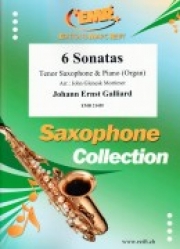 6つのソナタ（ジョン・エルンスト・ガリアルド）（テナーサックス+ピアノ）【6 Sonatas】