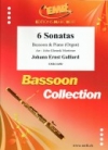 6つのソナタ（ジョン・エルンスト・ガリアルド）（バスーン+ピアノ）【6 Sonatas】