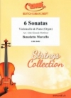 6つのソナタ（ベネデット・マルチェッロ）（チェロ+ピアノ）【6 Sonatas】