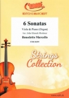 6つのソナタ（ベネデット・マルチェッロ）（ヴィオラ+ピアノ）【6 Sonatas】